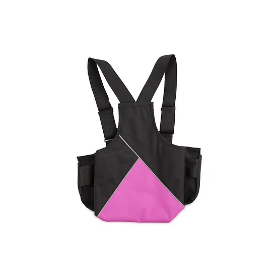 Bild 2 - Firedog Kinder Dummyweste Trainer schwarz/pink Gr��e: 140-146