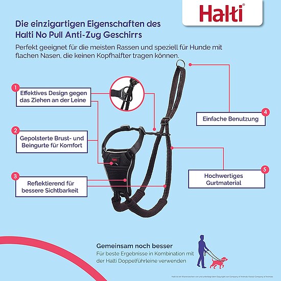 Bild 6 - Dr. Mugford Halti No Pull Harness Hundegeschirr