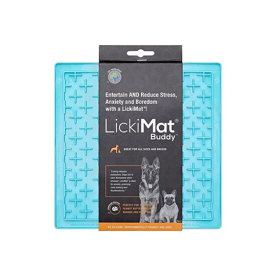 Bild 2 - Lickimat Schleckmatte Buddy 20 x 20 cm turquoise