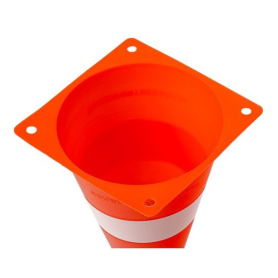Bild 2 - Pylone 23 cm orange/weiß