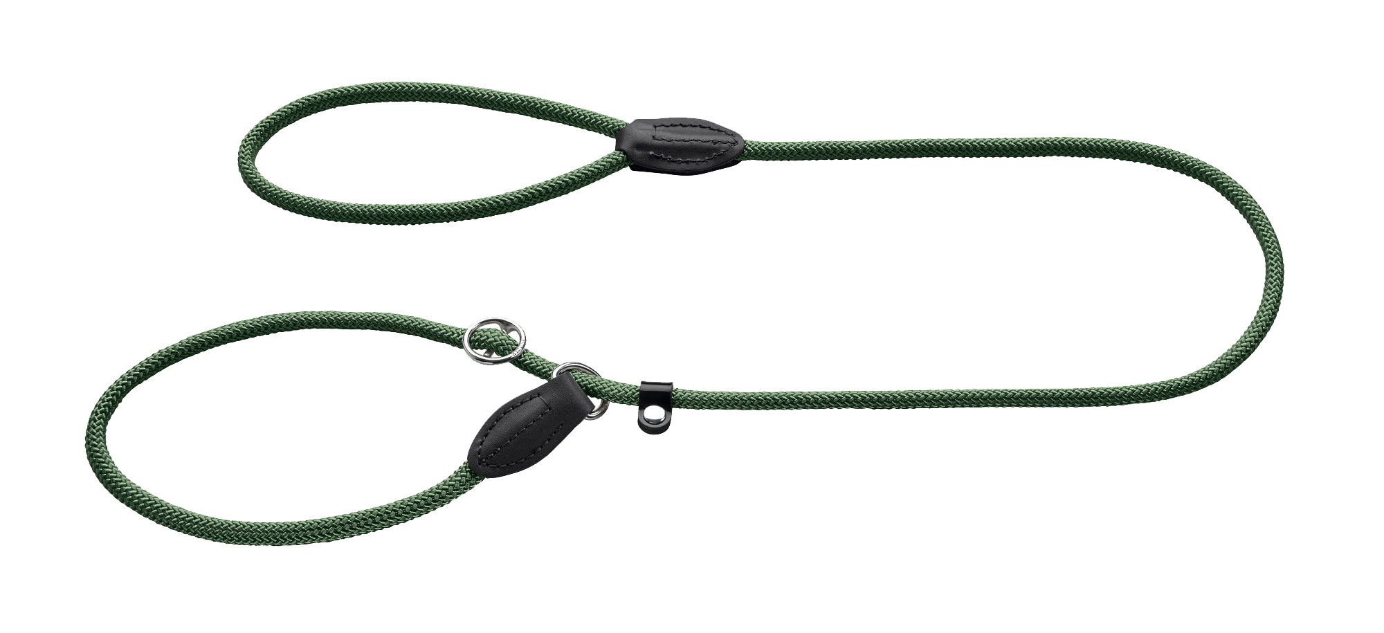 KENSONS Retrieverleine Aus Tau – 10 Mm Dick, 220 Cm Mit Hirschhorn-Zugstopp – Moxon-Leine Für Hunde