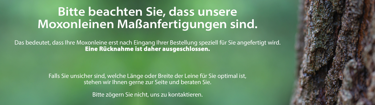 Halsb�nder & Leinen Moxonleinen