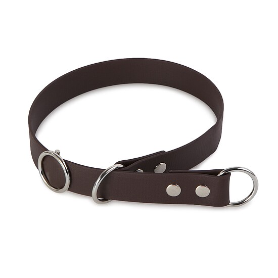 Bild 1 - Biothane Schlupfhalsband Sport 19mm braun