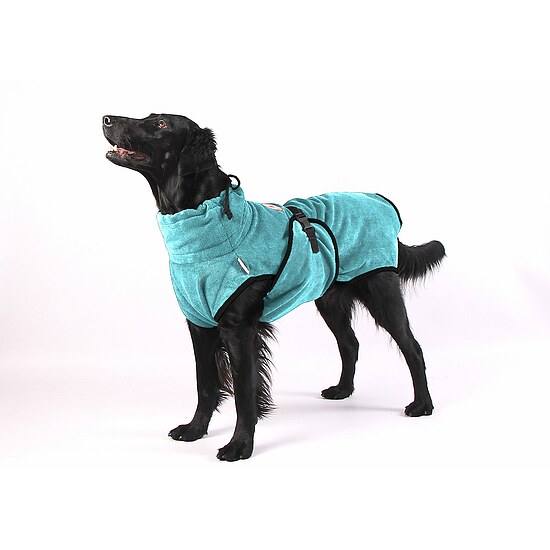 Bild 1 - Hundebademantel Chillcoat Classic t�rkis