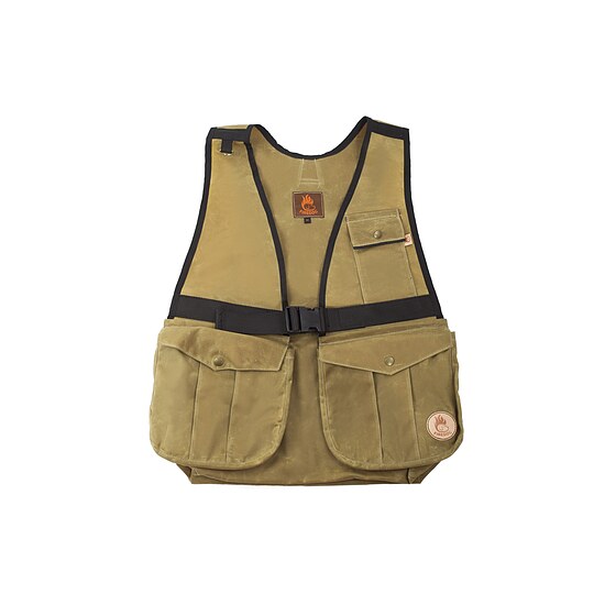 Bild 1 - Firedog Dummyweste Hunter Waxed Cotton light khaki