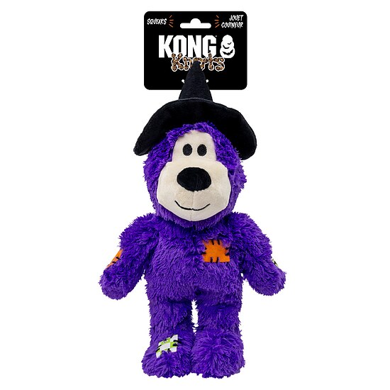 Bild 1 - KONG Halloween Wild Knots Witch Bear M Lila