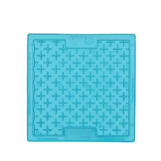 Bild 1 - Lickimat Schleckmatte Buddy 20 x 20 cm turquoise