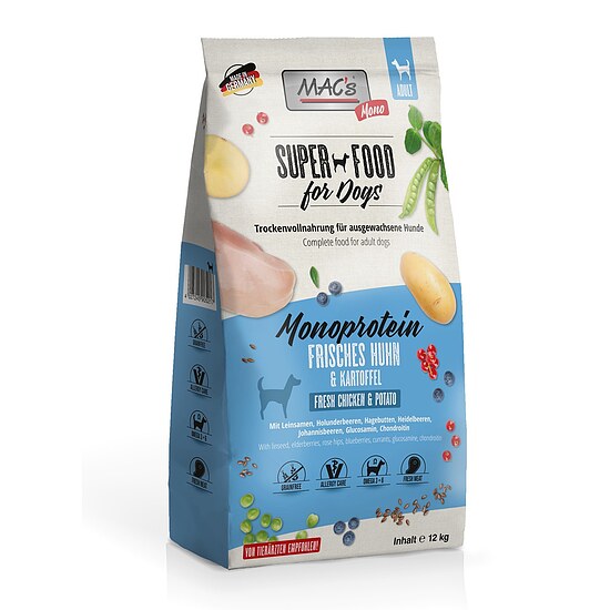 Bild 1 - MAC's Hundefutter Mono frisches Huhn 12kg
