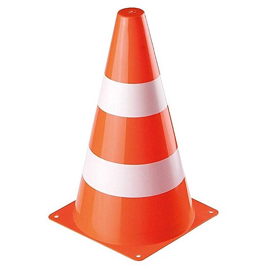 Bild 1 - Pylone 23 cm orange/weiß