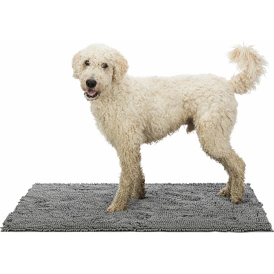 Bild 1 - Schmutzfangmatte Hundematte wasserdicht grau 100 x 70 cm