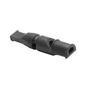Acme Doppelton Pfeife 640 9 cm Schwarz
