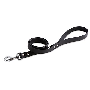 Biothane Hundeleine 13 mm mit HS und D-Ring schwarz