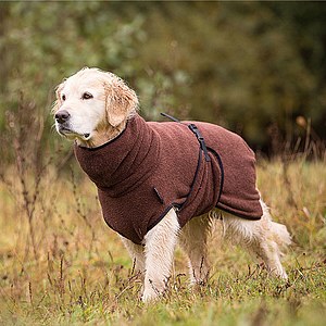 Hundemantel Dryup Cape braun