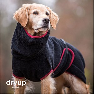 Hundemantel Dryup Cape schwarz