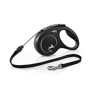 Flexi Leine New Classic M, 5m Seil, bis 20 kg, schwarz
