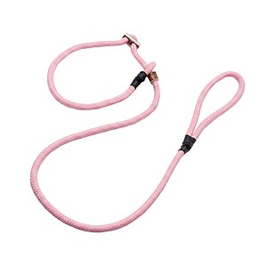 Moxonleine 10 mm mit Zugbegrenzung babyrosa