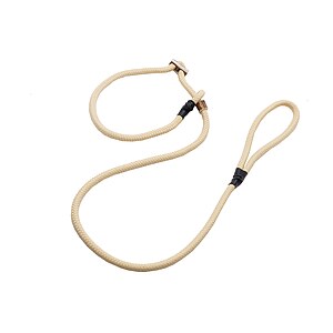 Moxonleine 10 mm mit Zugbegrenzung beige