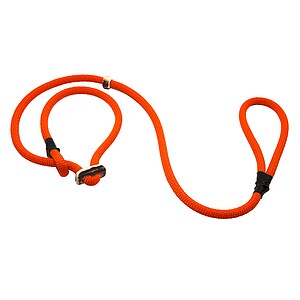 Moxonleine 10 mm mit Zugbegrenzung neonorange