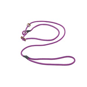 Moxonleine 6 mm mit Zugbegrenzung pink/violett