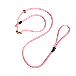 Moxonleine 8 mm mit Zugbegrenzung Babyrosa