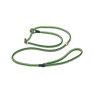 Moxonleine 8 mm mit Zugbegrenzung neongr�n/schwarz