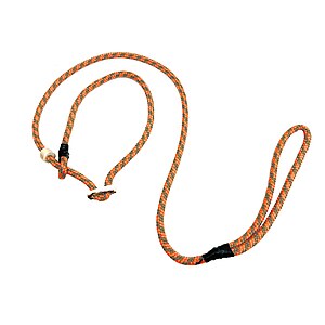 Moxonleine 8 mm mit Zugbegrenzung orange/khaki