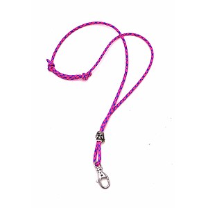 Pfeifenband Skull pink/blue