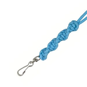 Pfeifenband Twist hellblau