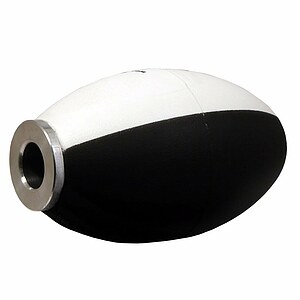 Plastik Launcher Dummy schwarz/wei�