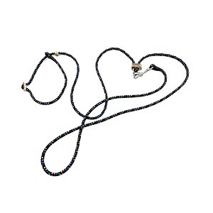 Umh�ngeleine mit Karabiner und Geweihschieber 10 mm mit Zugbegrenzung