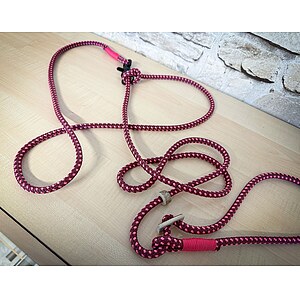 Umh�ngeleine getakelt mit Karabiner 8 mm mit Zugbegrenzung
